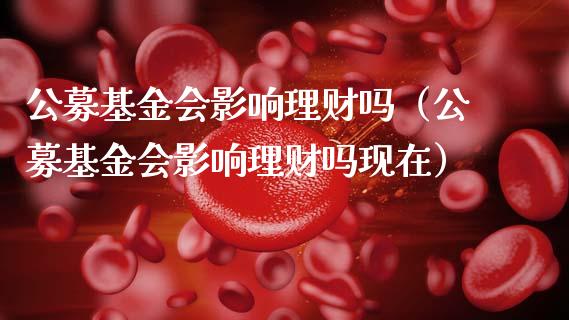 公募基金会影响理财吗（公募基金会影响理财吗现在）_https://www.kuaijiepai.net_投资理财_第1张