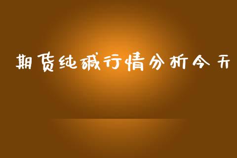 期货纯碱行情分析今天_https://www.kuaijiepai.net_期货在线_第1张