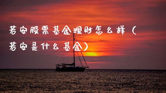若安股票基金理财怎么样（若安是什么基金）_https://www.kuaijiepai.net_投资理财_第1张