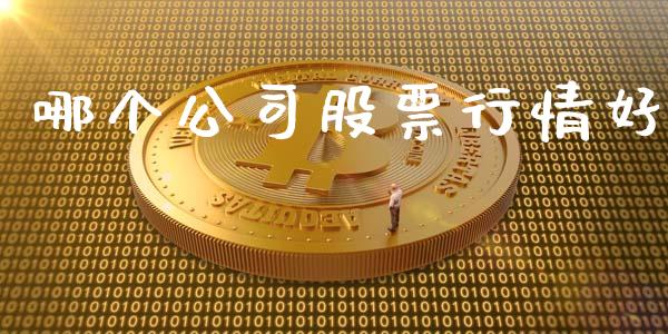 哪个公司股票行情好_https://www.kuaijiepai.net_新股新闻_第1张