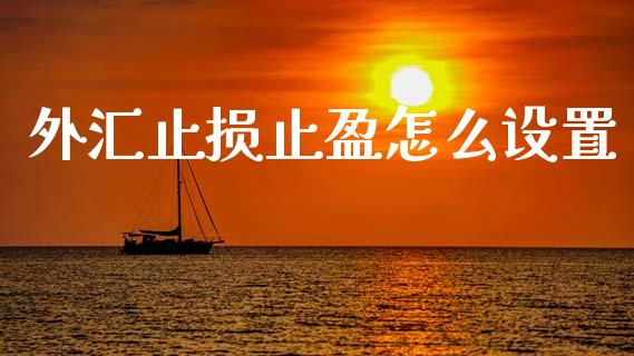 外汇止损止盈怎么设置_https://www.kuaijiepai.net_国际股建_第1张