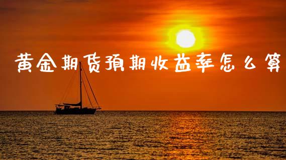 黄金期货预期收益率怎么算_https://www.kuaijiepai.net_国际期货_第1张