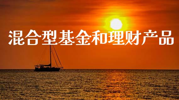 混合型基金和理财产品_https://www.kuaijiepai.net_投资理财_第1张