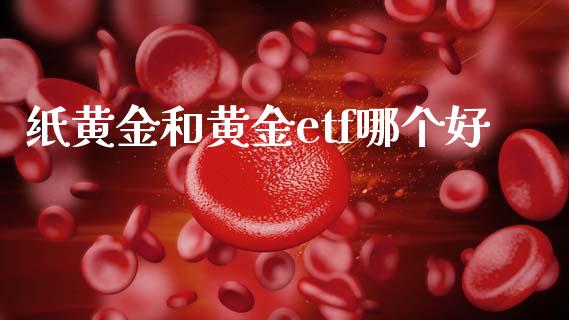 纸黄金和黄金etf哪个好_https://www.kuaijiepai.net_投资理财_第1张
