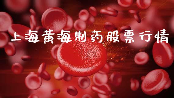 上海黄海制药股票行情_https://www.kuaijiepai.net_新股新闻_第1张