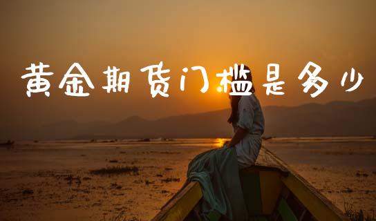 黄金期货门槛是多少_https://www.kuaijiepai.net_国际期货_第1张