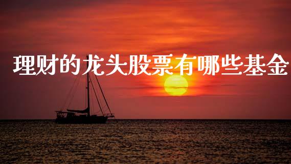 理财的龙头股票有哪些基金_https://www.kuaijiepai.net_期货理财_第1张