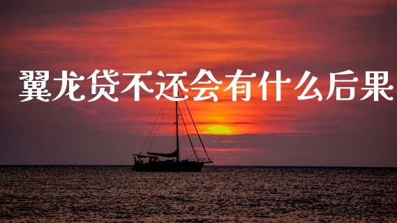 翼龙贷不还会有什么后果_https://www.kuaijiepai.net_期货在线_第1张