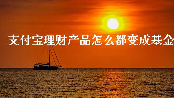 支付宝理财产品怎么都变成基金_https://www.kuaijiepai.net_期货理财_第1张