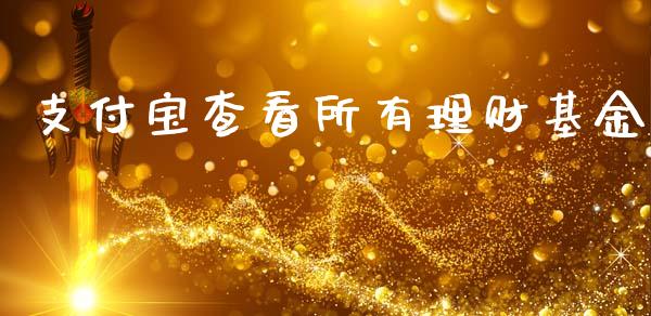 支付宝查看所有理财基金_https://www.kuaijiepai.net_期货理财_第1张