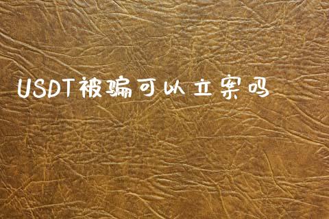USDT被骗可以立案吗_https://www.kuaijiepai.net_期货在线_第1张