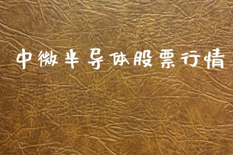 中微半导体股票行情_https://www.kuaijiepai.net_国际股建_第1张