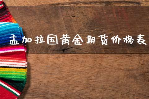 孟加拉国黄金期货价格表_https://www.kuaijiepai.net_期货资讯_第1张