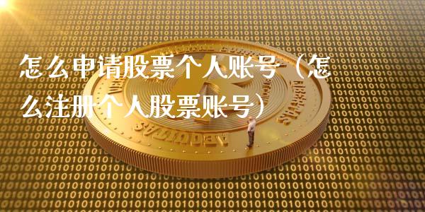 怎么申请股票个人账号（怎么注册个人股票账号）_https://www.kuaijiepai.net_股票理论_第1张