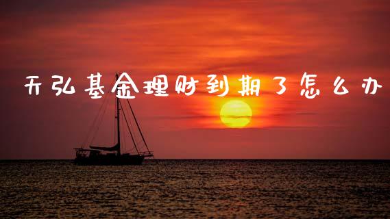 天弘基金理财到期了怎么办_https://www.kuaijiepai.net_投资理财_第1张