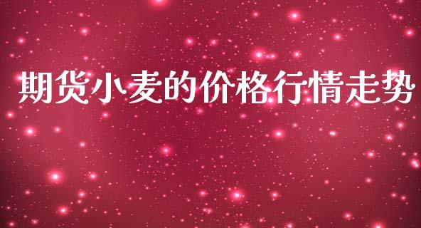 期货小麦的价格行情走势_https://www.kuaijiepai.net_期货在线_第1张
