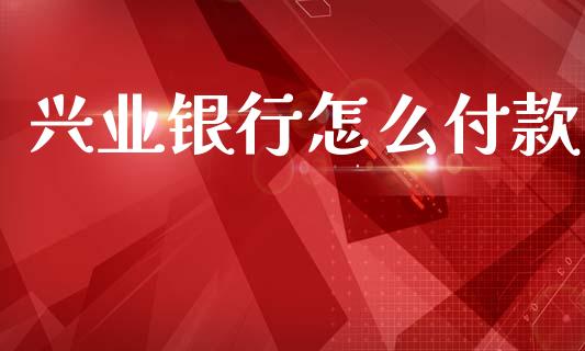 兴业银行怎么付款_https://www.kuaijiepai.net_新股新闻_第1张