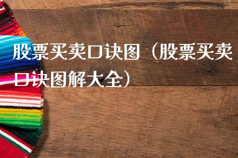 股票买卖口诀图（股票买卖口诀图解大全）_https://www.kuaijiepai.net_新股新闻_第1张
