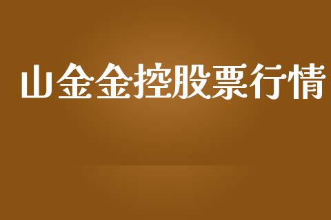 山金金控股票行情_https://www.kuaijiepai.net_新股新闻_第1张