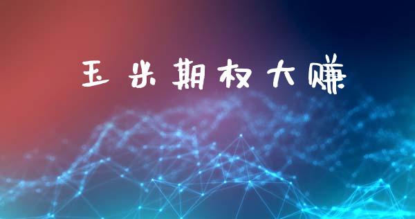 玉米期权大赚_https://www.kuaijiepai.net_期货在线_第1张