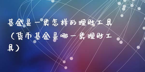 基金是一类怎样的理财工具（货币基金是哪一类理财工具）_https://www.kuaijiepai.net_期货理财_第1张