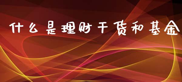 什么是理财干货和基金_https://www.kuaijiepai.net_期货理财_第1张