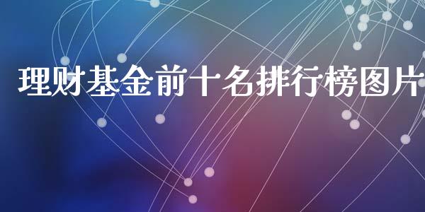 理财基金前十名排行榜图片_https://www.kuaijiepai.net_投资理财_第1张