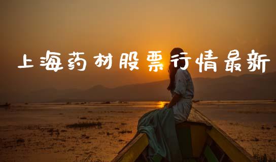 上海药材股票行情最新_https://www.kuaijiepai.net_国际股建_第1张
