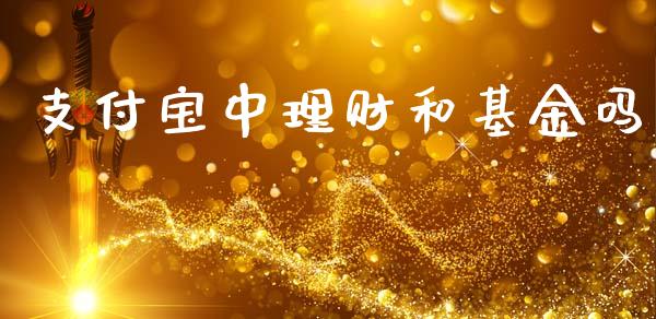 支付宝中理财和基金吗_https://www.kuaijiepai.net_投资理财_第1张