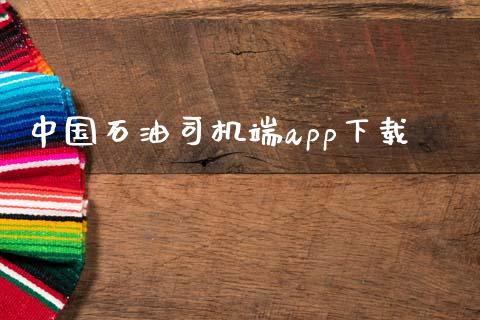 中国石油司机端app下载_https://www.kuaijiepai.net_期货在线_第1张