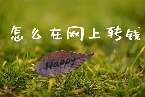 怎么在网上转钱_https://www.kuaijiepai.net_期货资讯_第1张