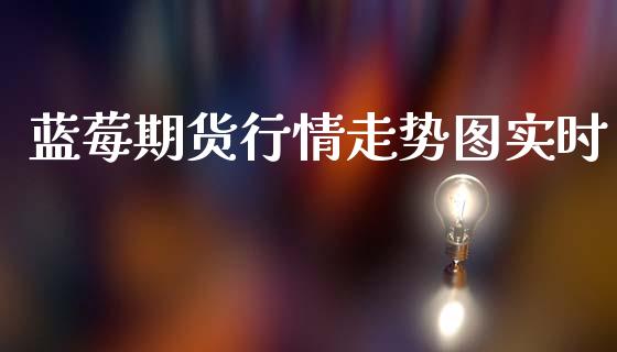 蓝莓期货行情走势图实时_https://www.kuaijiepai.net_国际期货_第1张