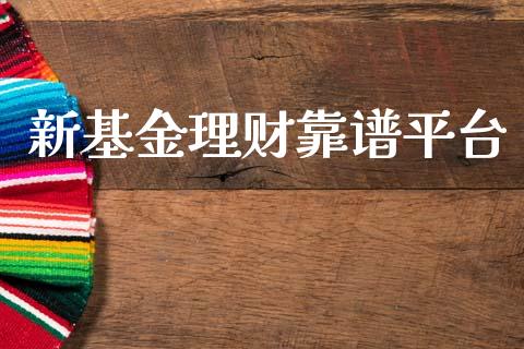 新基金理财靠谱平台_https://www.kuaijiepai.net_投资理财_第1张