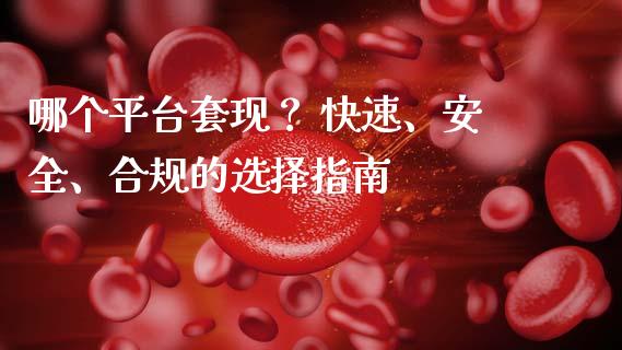 哪个平台套现？ 快速、安全、合规的选择指南_https://www.kuaijiepai.net_国际股建_第1张