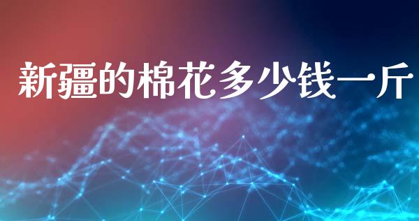 新疆的棉花多少钱一斤_https://www.kuaijiepai.net_期货资讯_第1张