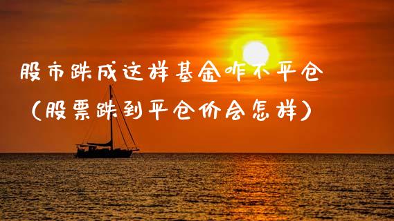股市跌成这样基金咋不平仓（股票跌到平仓价会怎样）_https://www.kuaijiepai.net_期货理财_第1张