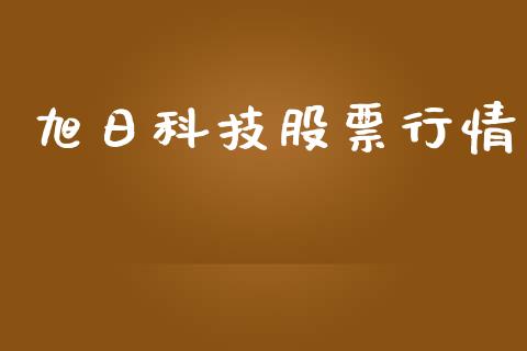 旭日科技股票行情_https://www.kuaijiepai.net_股票理论_第1张