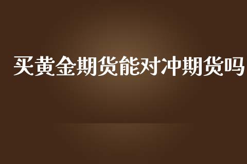 买黄金期货能对冲期货吗_https://www.kuaijiepai.net_期货资讯_第1张