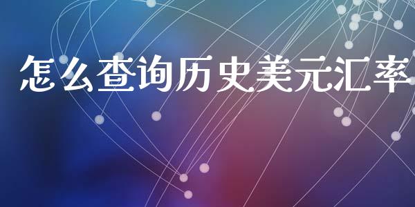 怎么查询历史美元汇率_https://www.kuaijiepai.net_期货资讯_第1张