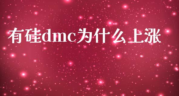有硅dmc为什么上涨_https://www.kuaijiepai.net_新股新闻_第1张