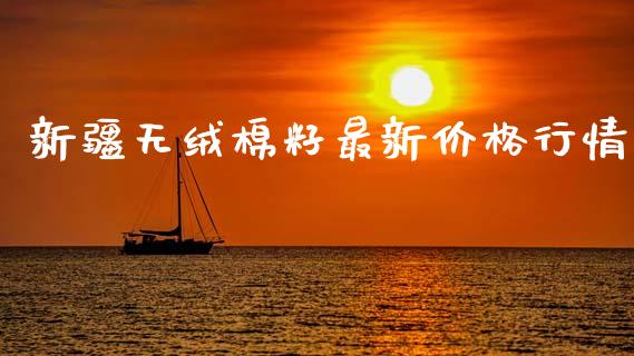新疆无绒棉籽最新价格行情_https://www.kuaijiepai.net_期货资讯_第1张