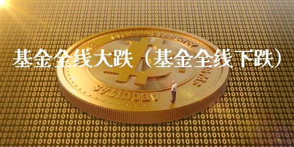 基金全线大跌（基金全线下跌）_https://www.kuaijiepai.net_期货理财_第1张
