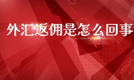 外汇返佣是怎么回事_https://www.kuaijiepai.net_投资理财_第1张