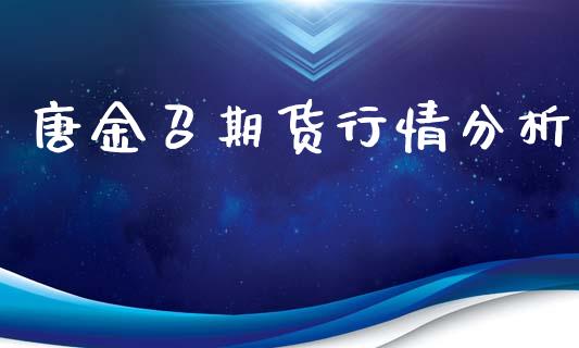 唐金召期货行情分析_https://www.kuaijiepai.net_期货资讯_第1张