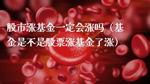 股市涨基金一定会涨吗（基金是不是股票涨基金了涨）_https://www.kuaijiepai.net_投资理财_第1张