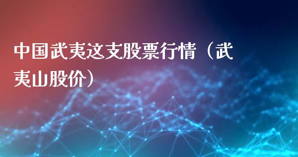 中国武夷这支股票行情（武夷山股价）_https://www.kuaijiepai.net_国际股建_第1张