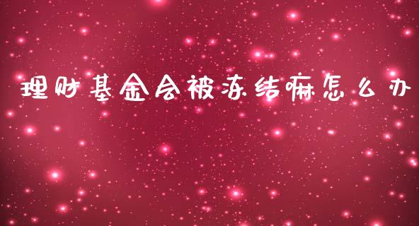 理财基金会被冻结嘛怎么办_https://www.kuaijiepai.net_期货理财_第1张