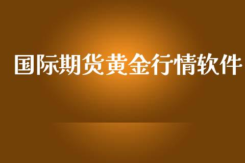国际期货黄金行情软件_https://www.kuaijiepai.net_期货资讯_第1张