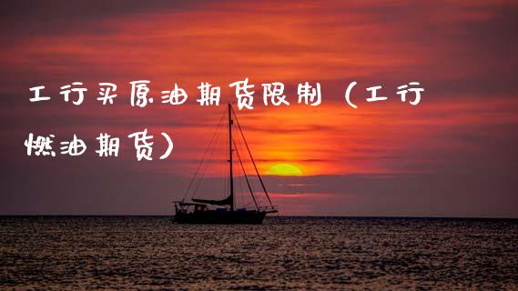 工行买原油期货限制（工行燃油期货）_https://www.kuaijiepai.net_期货资讯_第1张