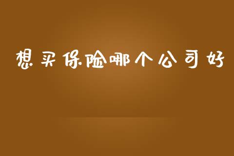 想买保险哪个公司好_https://www.kuaijiepai.net_投资理财_第1张